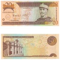 () Банкнота Доминикана 2004 год   ""   UNC